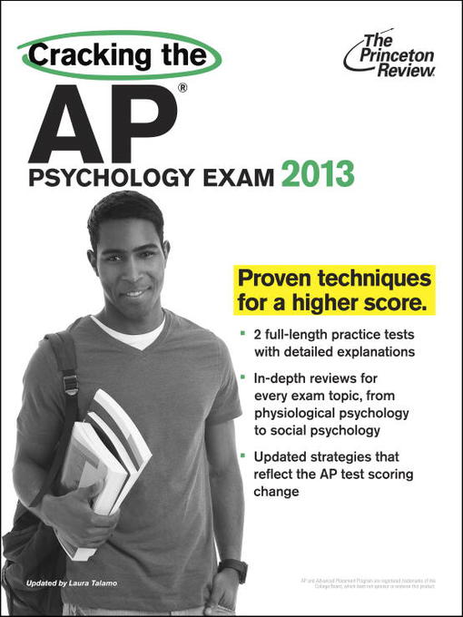 Title details for Cracking the AP Psychology Exam, 2013 Edition by Princeton Review - Available
